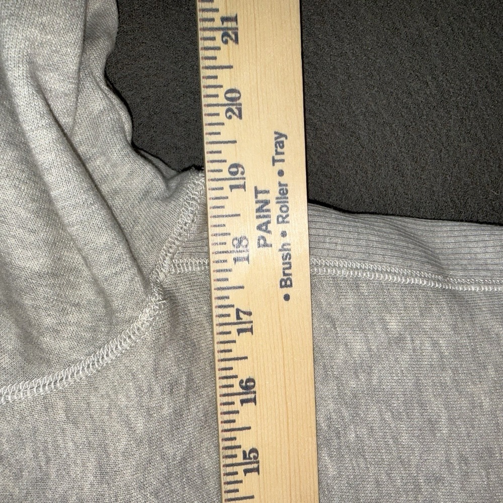 Hollister Faux Fur Lined Hooded Jacket Womens XL Gray Zip Up California Logo - Picture 6 of 13
